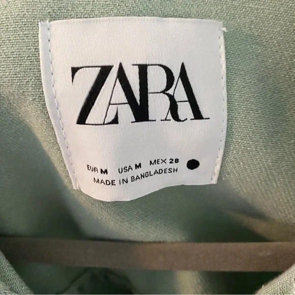 🔥🔥🔥 Zara Belted Denim Jacket - Picture 5 of 6